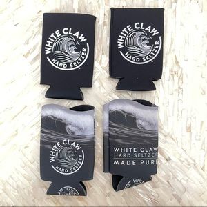 NEW White claw set of 4 koozie’s